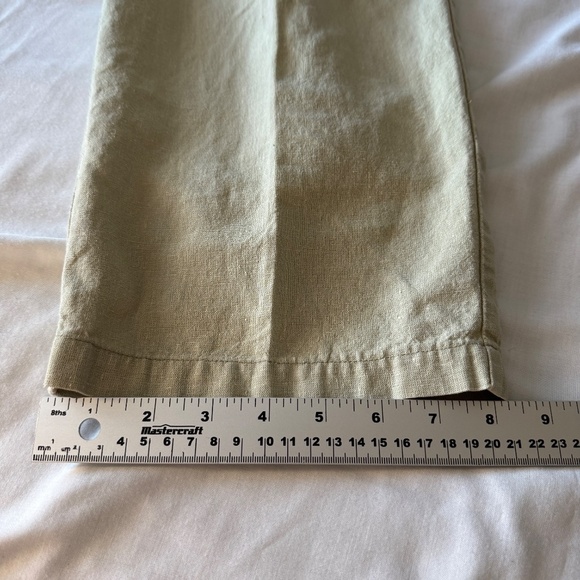 Of The Earth Hemp Men's 100% HEMP Casual Dress Pant Greenish-Beige‎ 36 Pleated - Picture 14 of 16